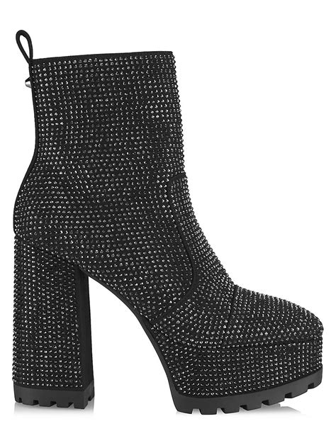 Enya Embellished Platform Boot 